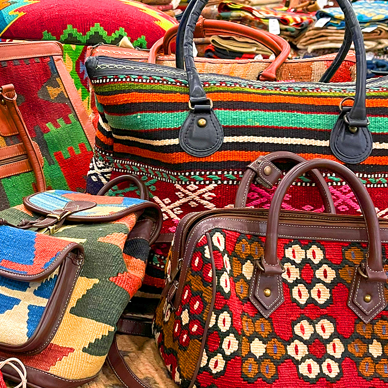 Close up of Togar Bags