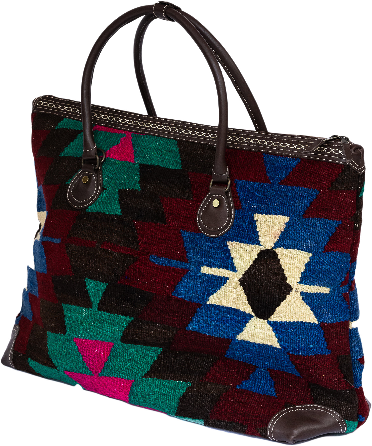 KTB6 Side Large Kilim Tote Bag