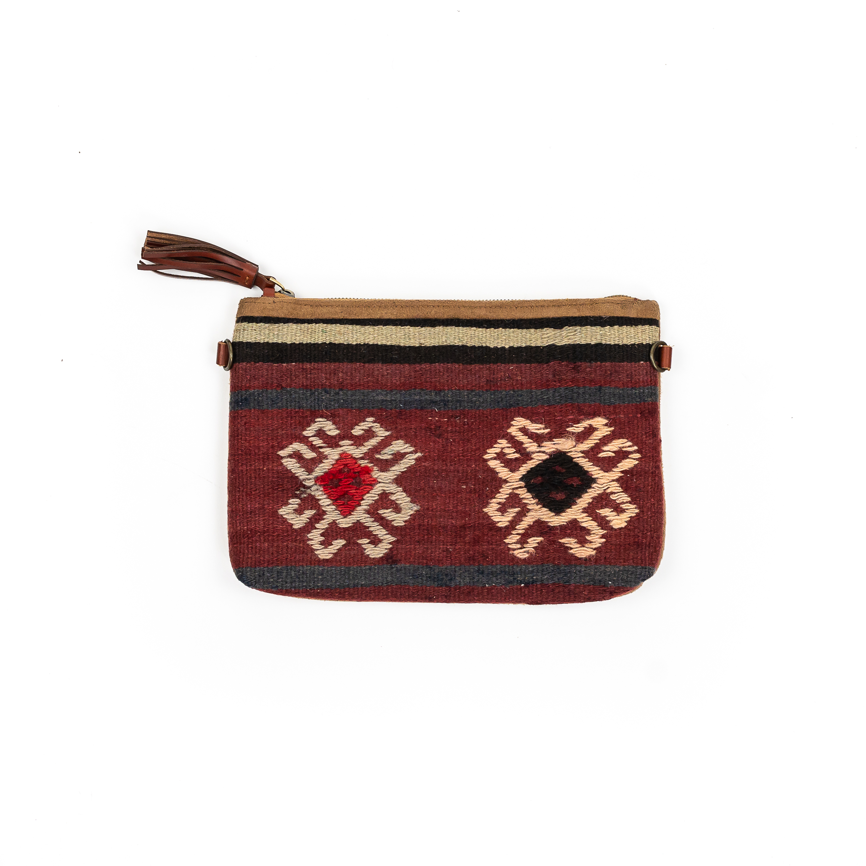SC1 Single Side Kilim Clutch Front