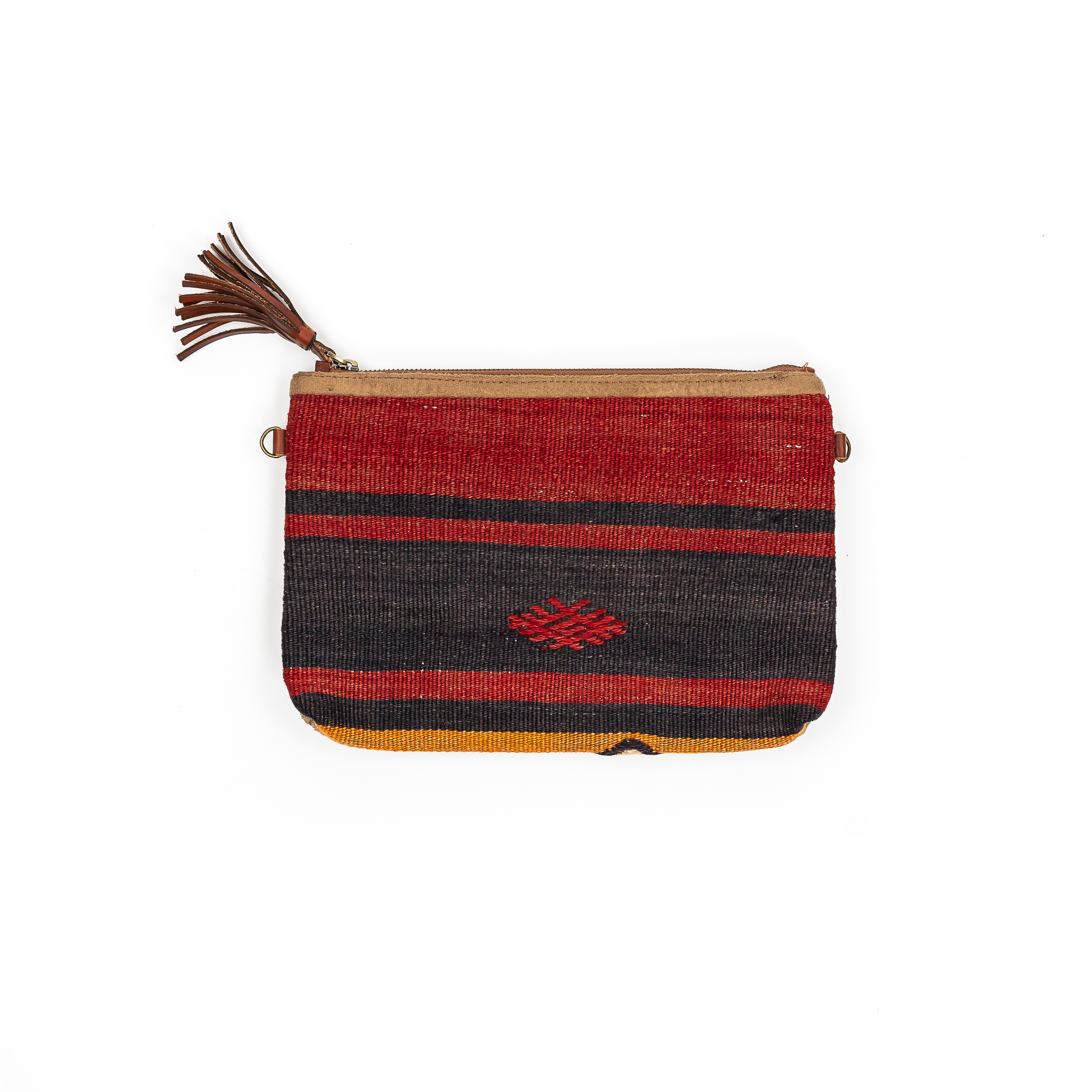 SC12 Single Side Kilim Clutch Front