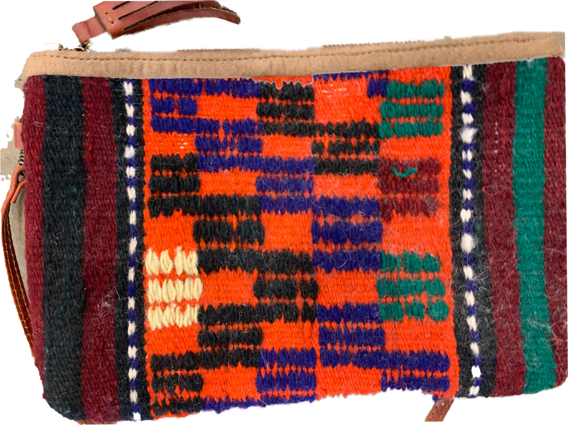 SC20 Single Side Kilim Clutch Front