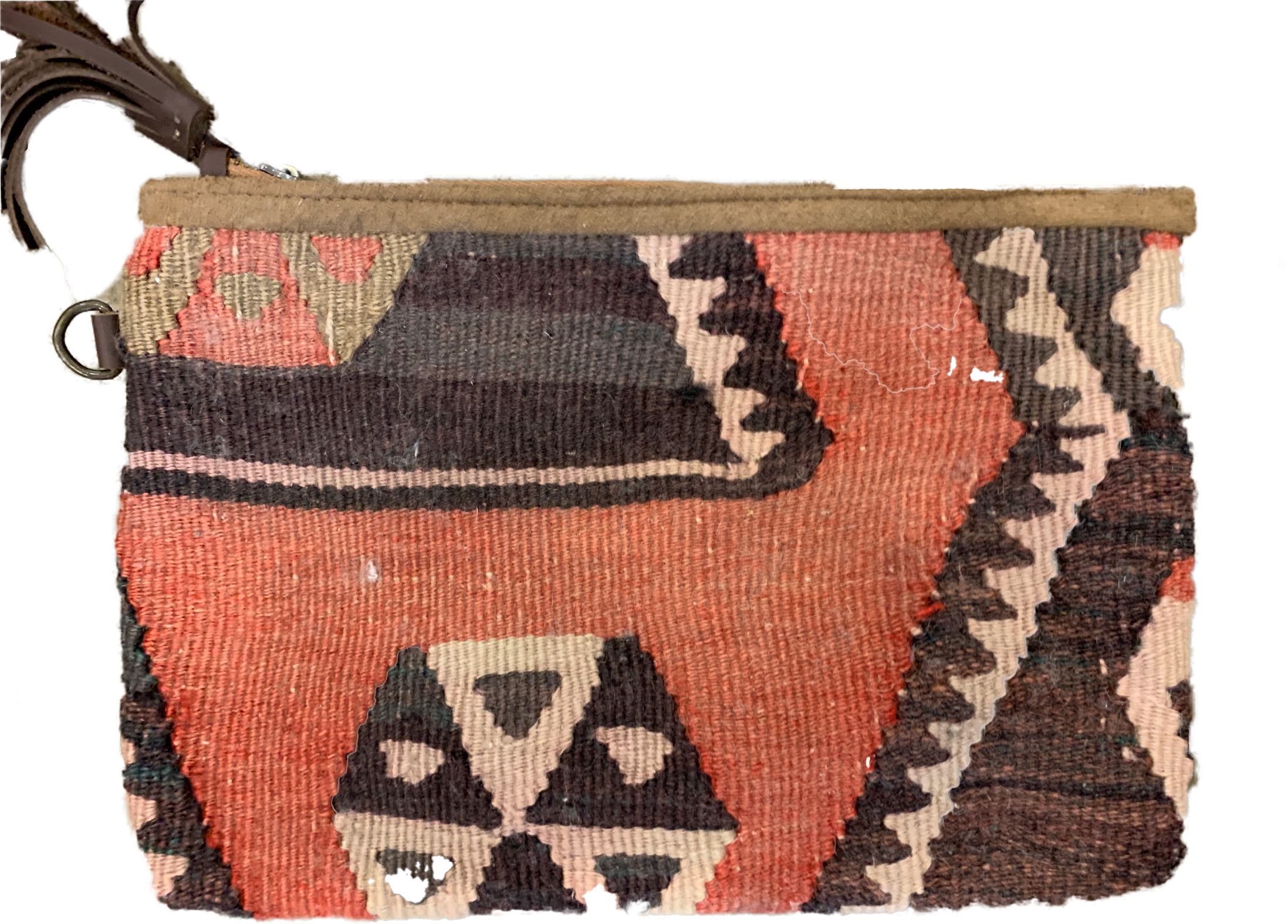 SC39 Single Side Kilim Clutch Front