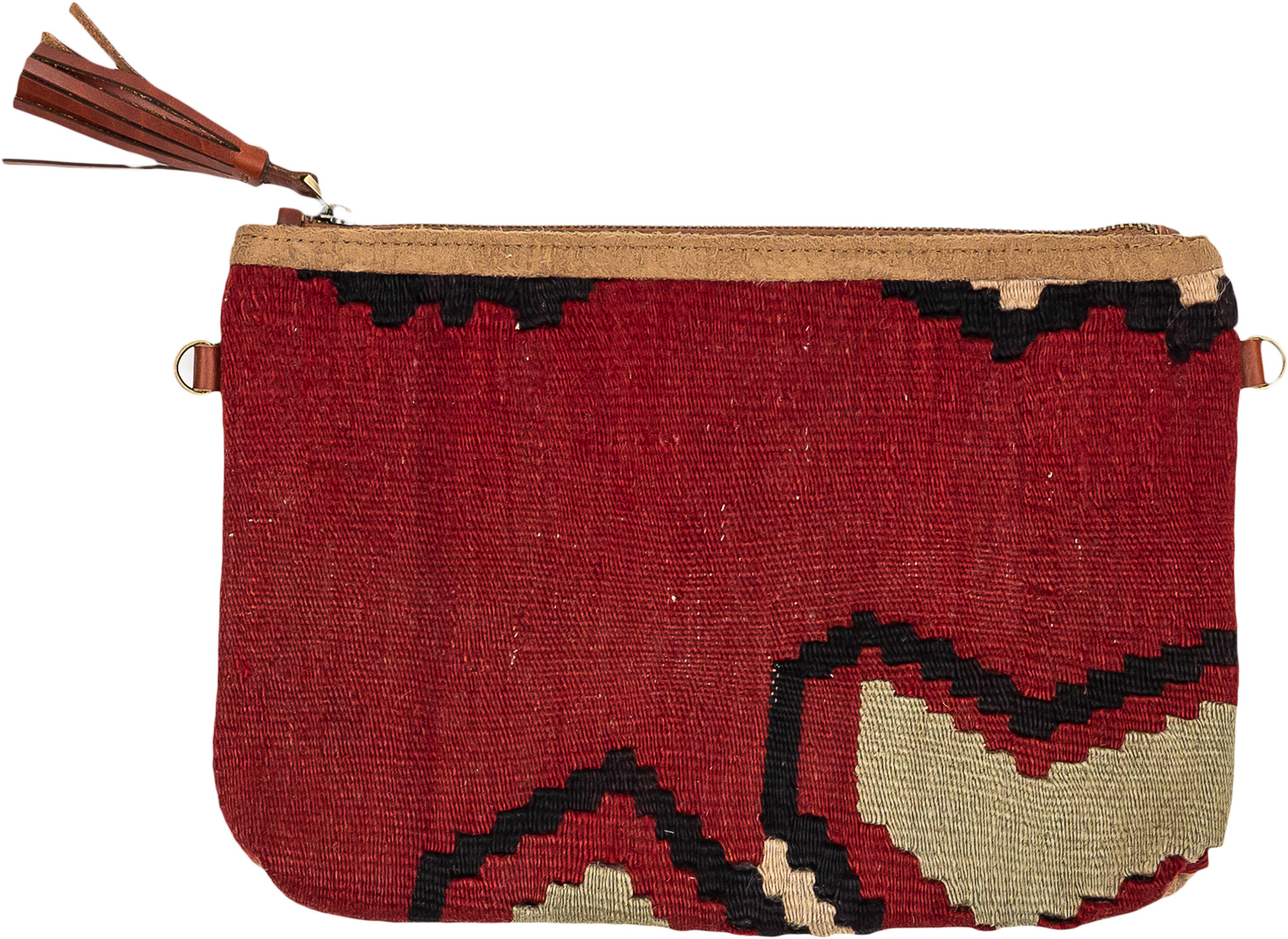 SC8 Single Side Kilim Clutch Front