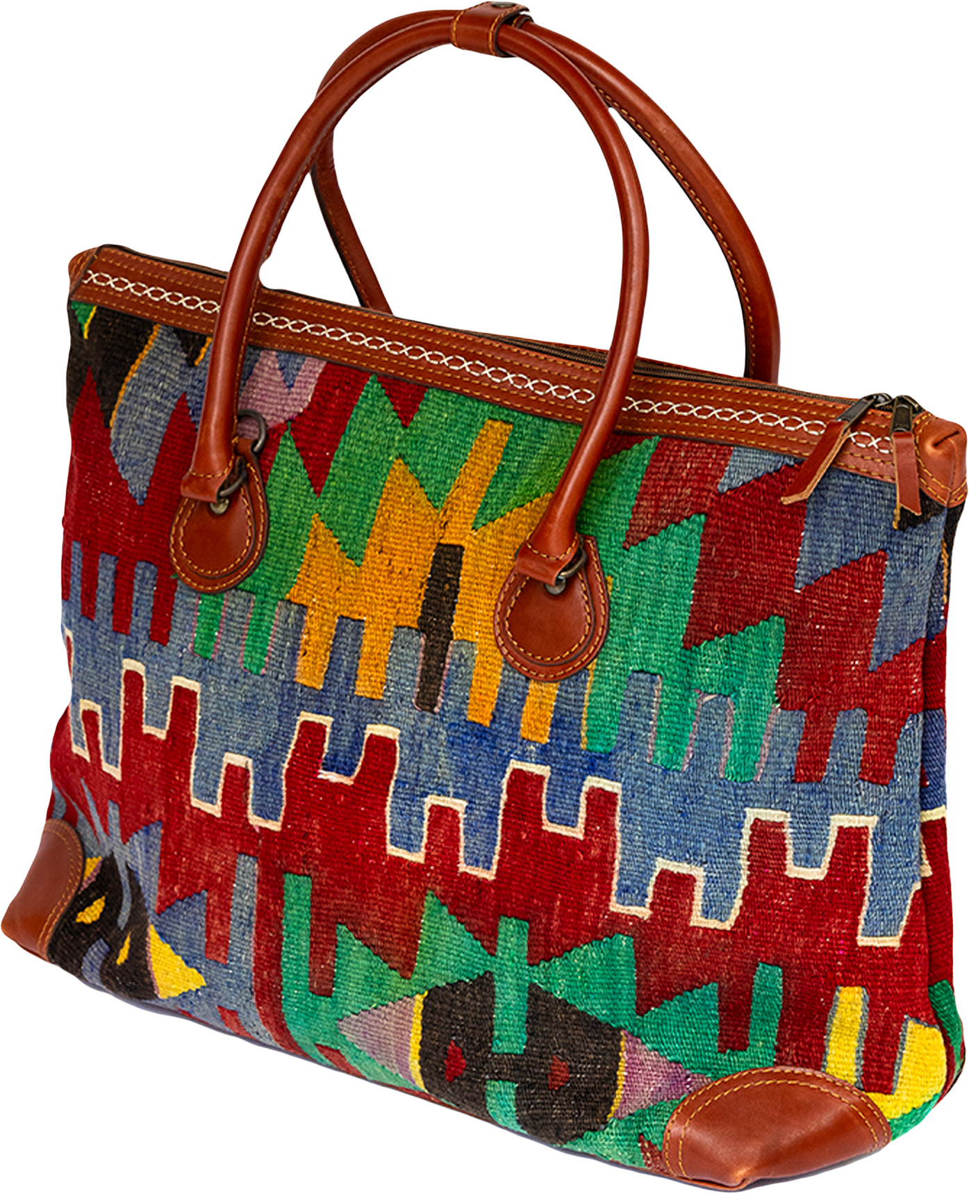 STB6 Side Small Kilim Tote Bag